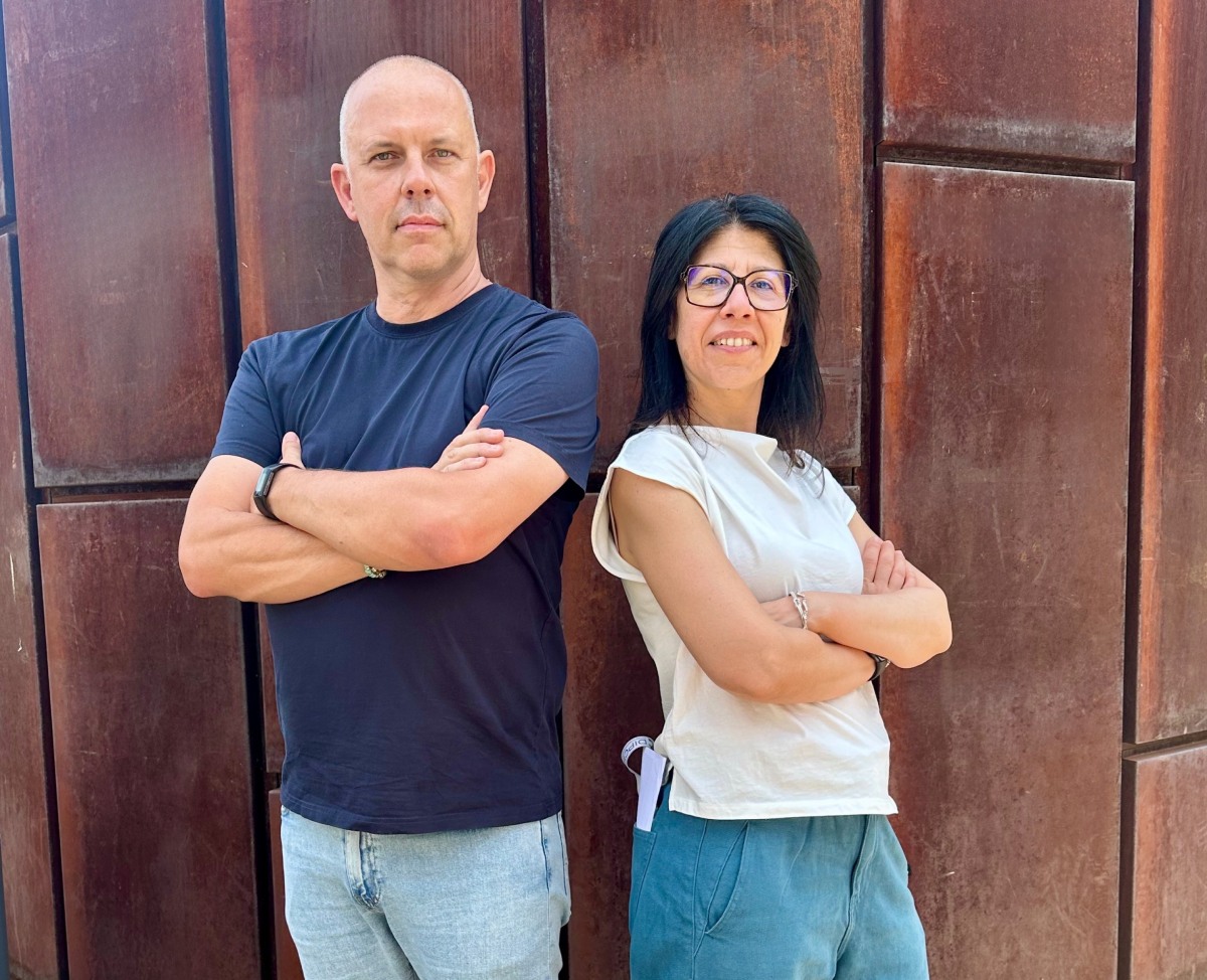 I founder di VisioNing, Simone Guzzetti e Ermelinda Falletta